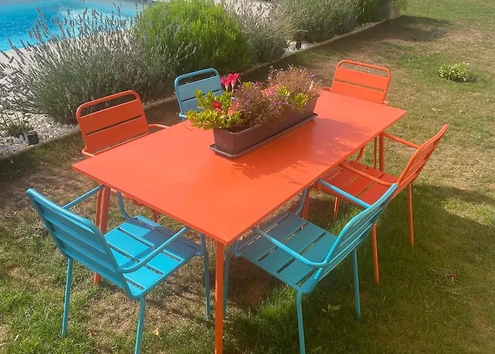 Maison Avec Piscine , A 20min De L'ocean 펜션